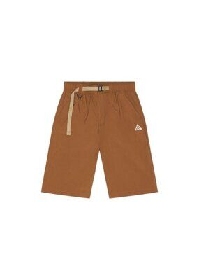 Nike Acg Uv Orb Short Men's Size XS HJ2887-235 Mosswood Brown & Summit White